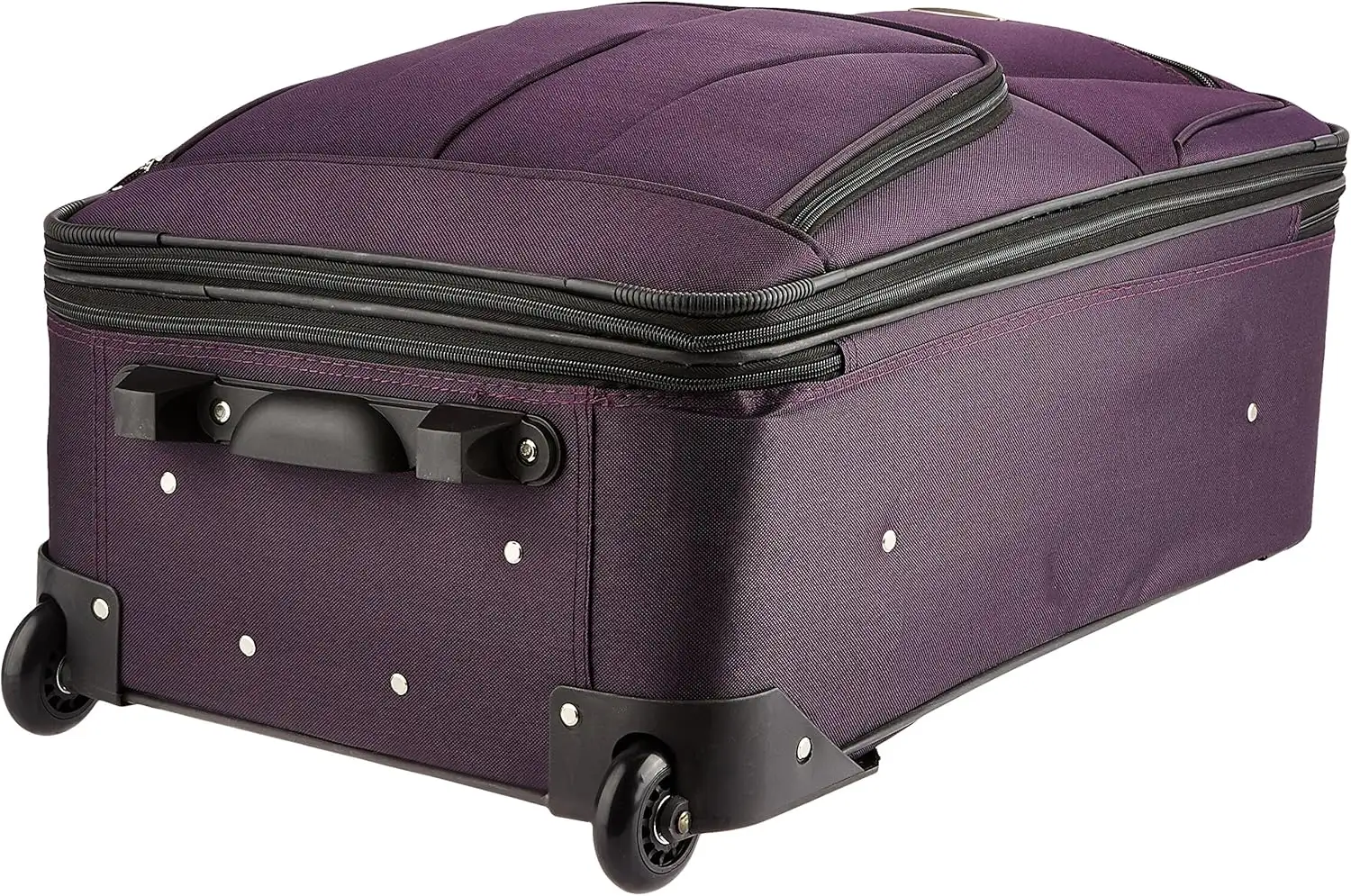 Rockland Fashion Expandable Softside Upright Luggage Set, Purple, 2-Piece (1419) - A1N7nr2QTcL._AC_SL1500_